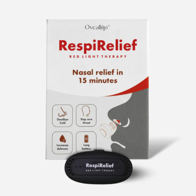 RespiRelief Rotlicht-Nasentherapiegerät