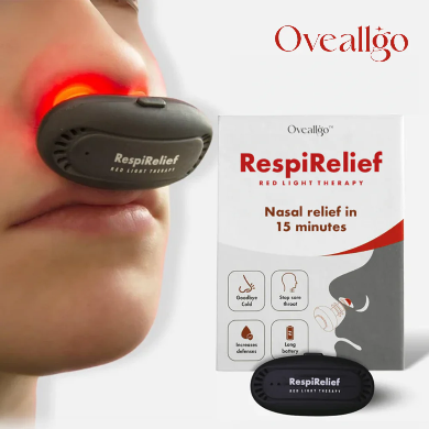 RespiRelief Rotlicht-Nasentherapiegerät
