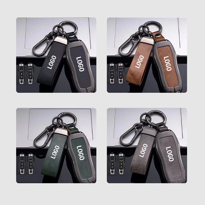【Für Porsche】– Schlüsselhülle aus echtem Leder