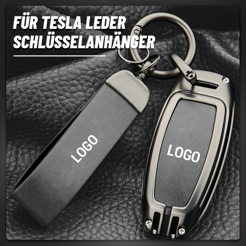 【Für Tesla】– Schlüsselhülle aus echtem Leder