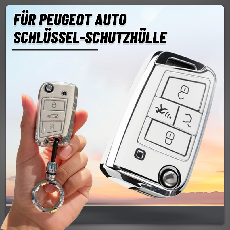 Für Peugeot Autoschlüssel-Schutzhülle