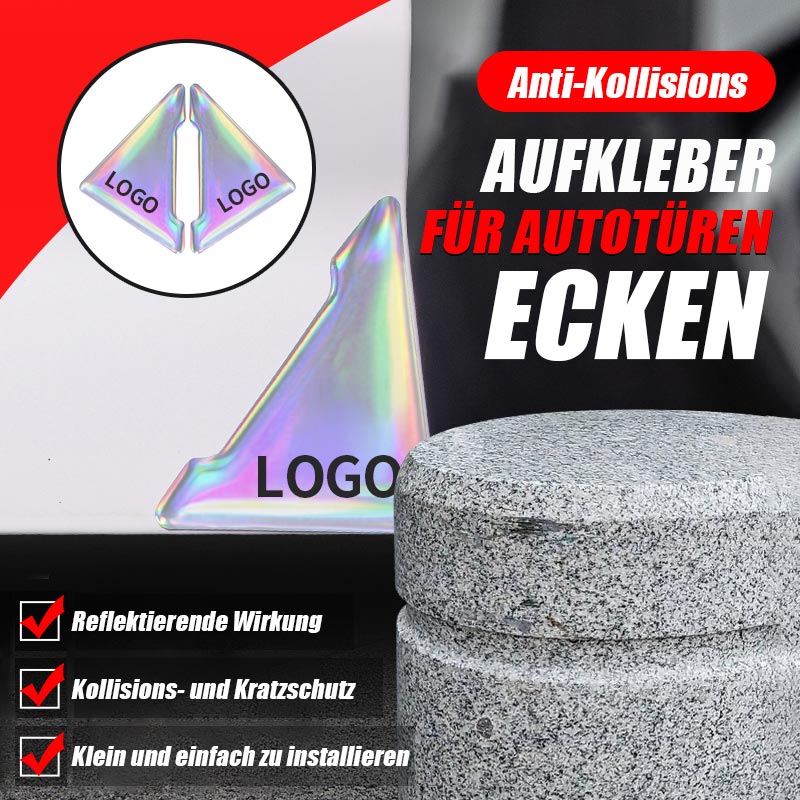 Anti-Kollisionsaufkleber für Autotür-Ecken