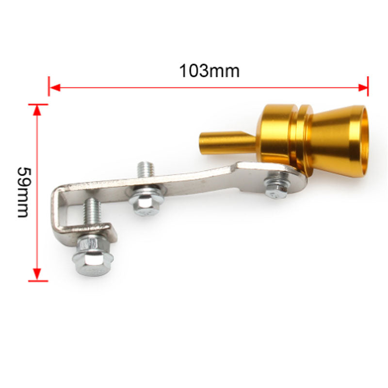Automobile Refit Schallwellensimulator Turbinenpfeife Auspuffrohrgenerator