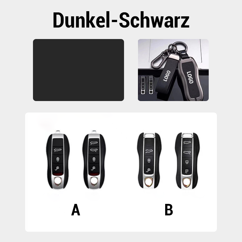 【Für Porsche】– Schlüsselhülle aus echtem Leder
